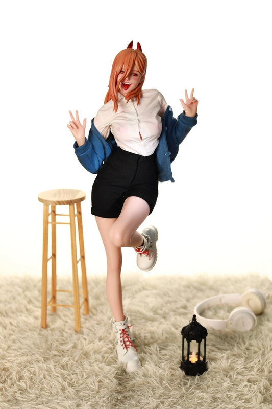 Power Anime Figure: I Only Wanted to Look, But She Turned My Room Into a Non-Stop Fuck Fest