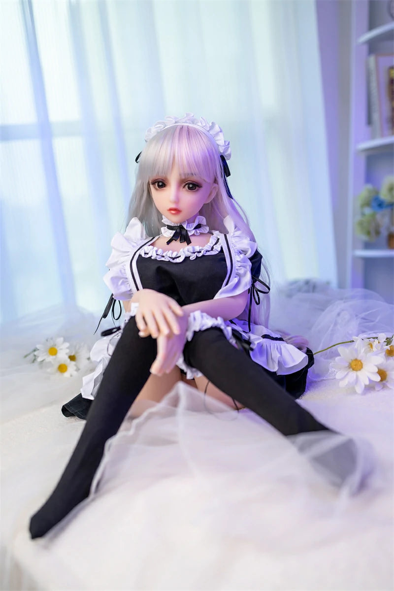 Mini Anime Sex Doll 007 | Full TPE Maid Doll, 65cm–100cm