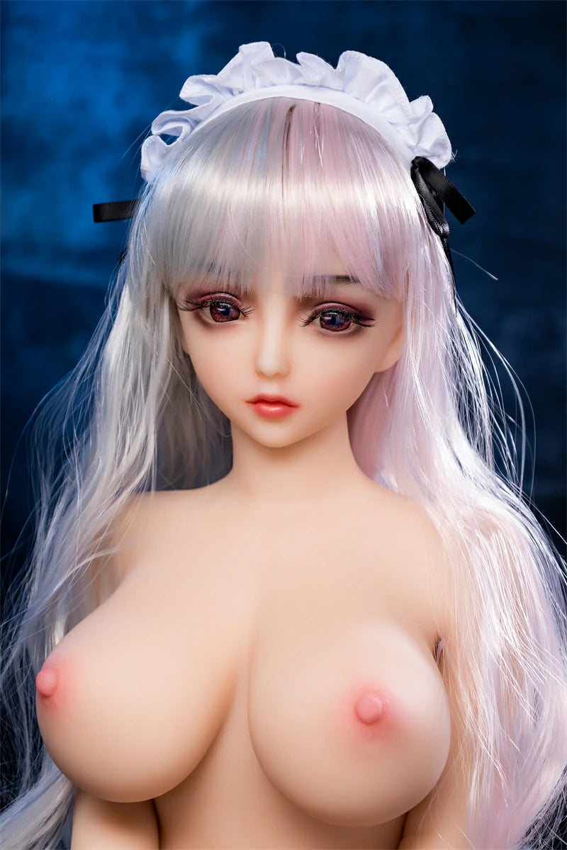 Mini Anime Sex Doll 007 | Full TPE Maid Doll, 65cm–100cm