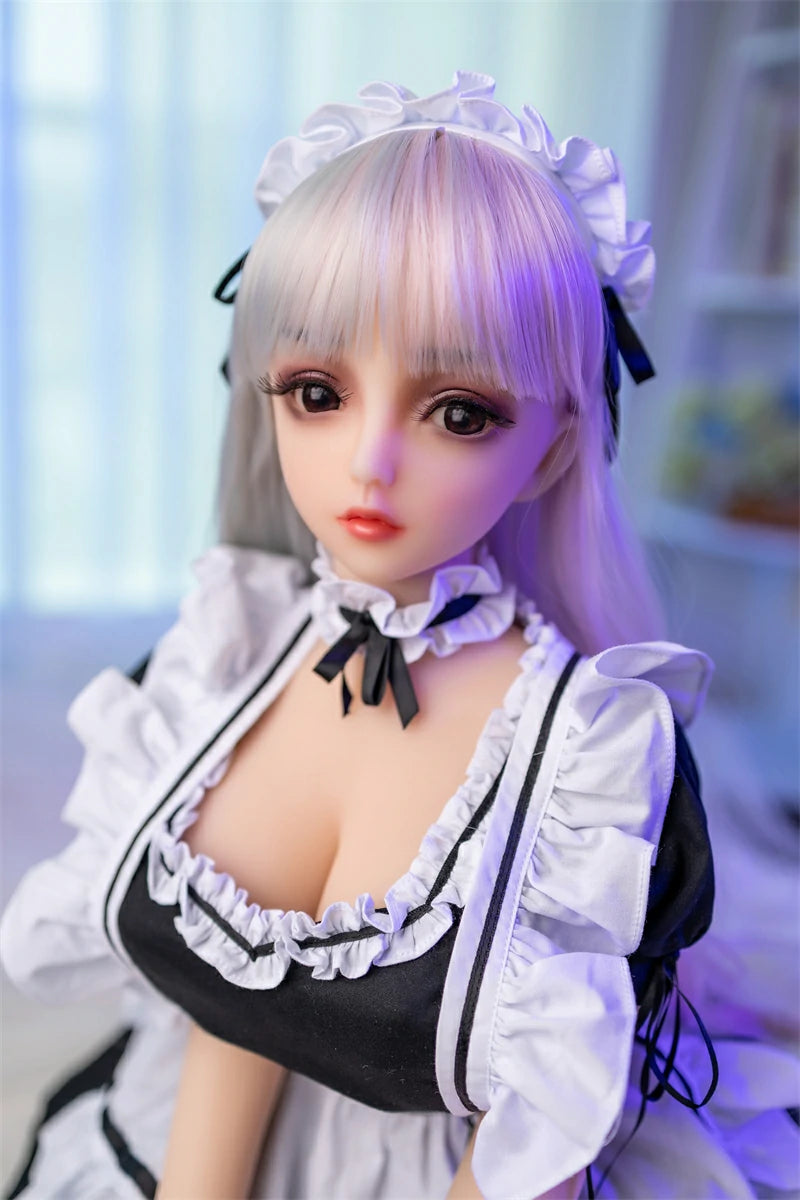 Mini Anime Sex Doll 007 | Full TPE Maid Doll, 65cm–100cm