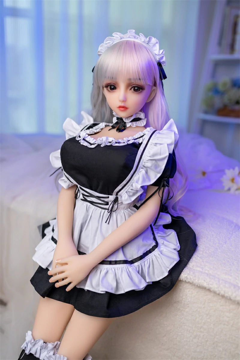 Mini Anime Sex Doll 007 | Full TPE Maid Doll, 65cm–100cm