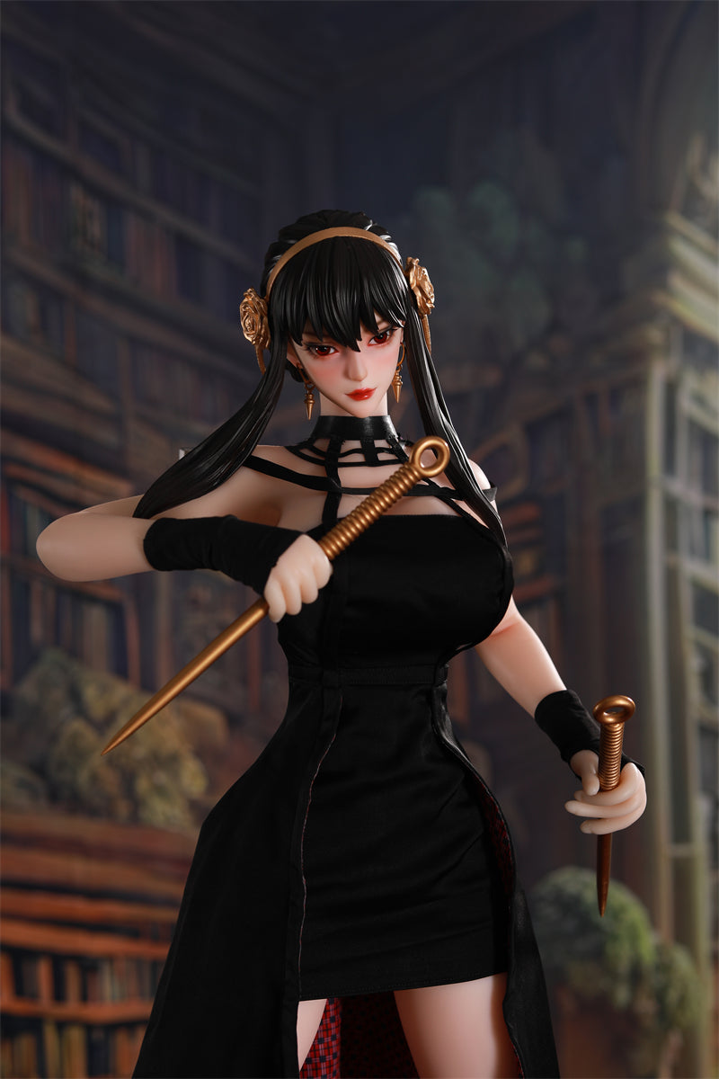 Yor Forger Figure Spy x Family Silicone Anime Doll Yor Forger Figure Spy x Family Silicone Anime Doll
